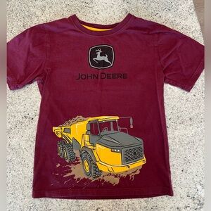John Deere Boys Shirt Size 7